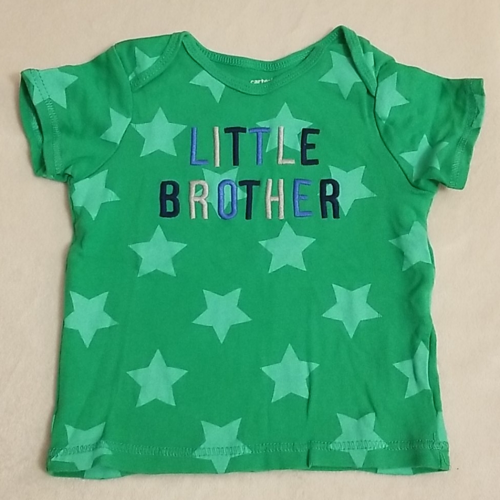 😷CARTERS - little brother shirt